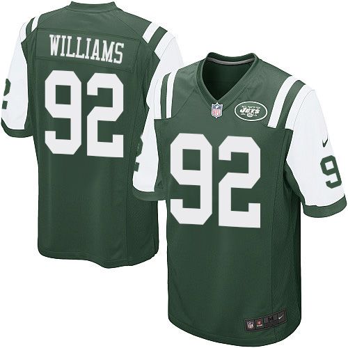 Nike Jets #92 Leonard Williams Green Team Color Youth Stitched NFL Elite Jersey